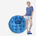 Wholesale Furniture Foldable Sofa Single Sun Lounger Leisure Round Moon Folding Chair